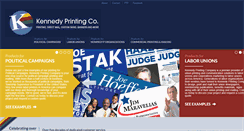 Desktop Screenshot of kennedyprinting.com